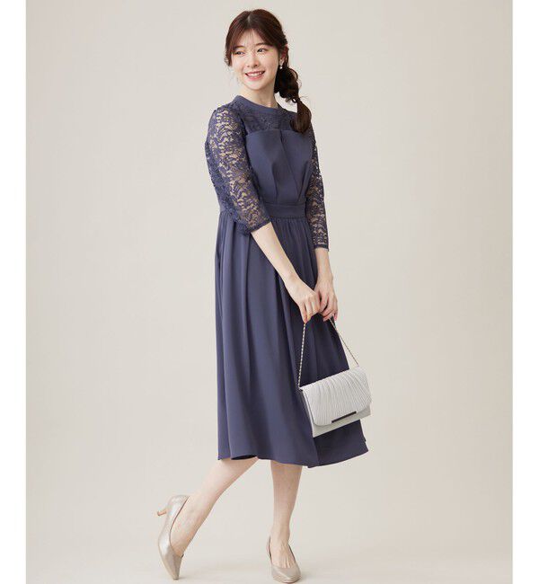 any SiS「【洗える】ビスチェディテール ドレス」|ドレス|