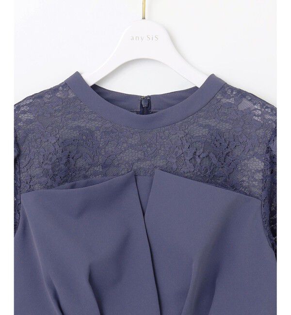 any SiS「【洗える】ビスチェディテール ドレス」|ドレス|