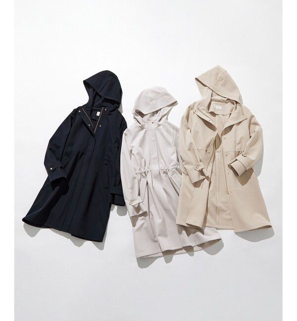 ANY SIS「【撥水・UVカット・洗える】フーデットロング コート」|ミリタリー・モッズコート|