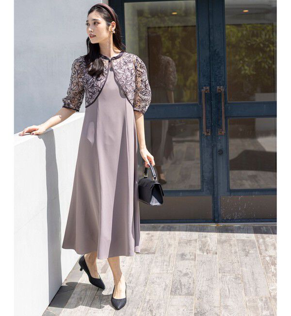 any SiS「【LilyCalin】ラインフラワーボレロ &times; ドレス」|ドレス|