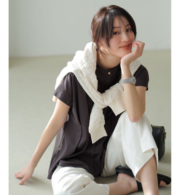 ANY SIS「カナパウエストタック プルオーバー」|Tシャツ・カットソー|スレート