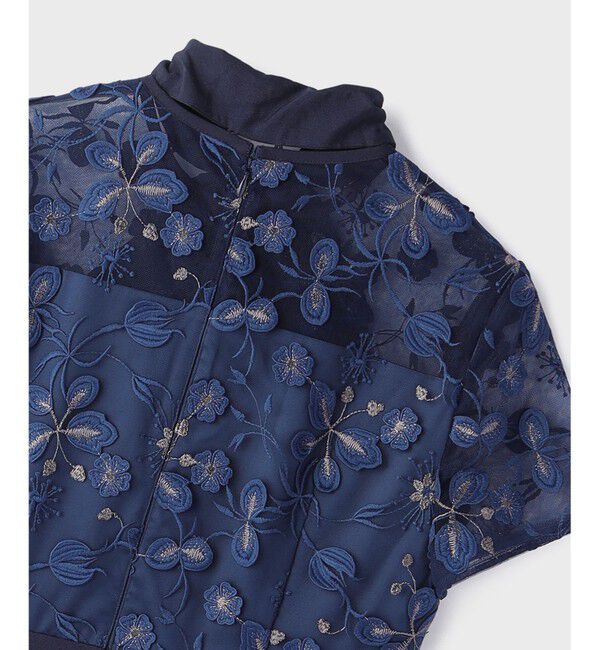 GRACE CONTINENTAL「フラワ－フレアドレス」|ドレス|