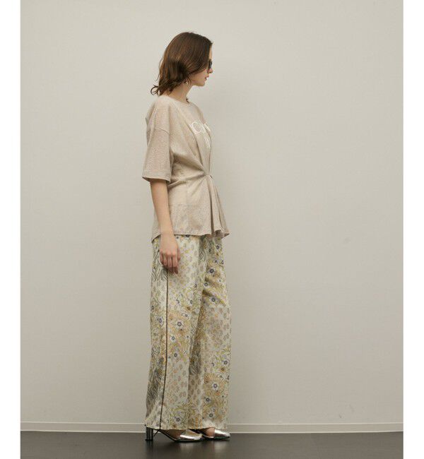 GRACE CONTINENTAL「タックロゴTシャツ」|Tシャツ・カットソー|