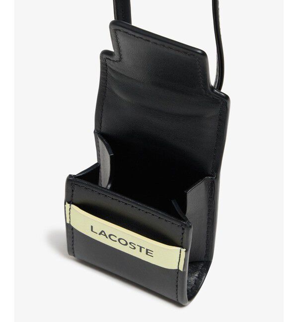 LACOSTE「レザーエアポッズケース」|その他|