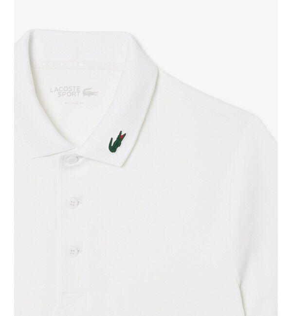 LACOSTE「カラーワニロゴパッチゴルフポロシャツ」|ポロシャツ|