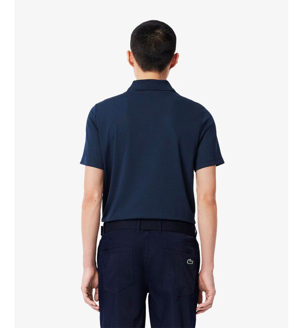 LACOSTE「カラーワニロゴパッチゴルフポロシャツ」|ポロシャツ|