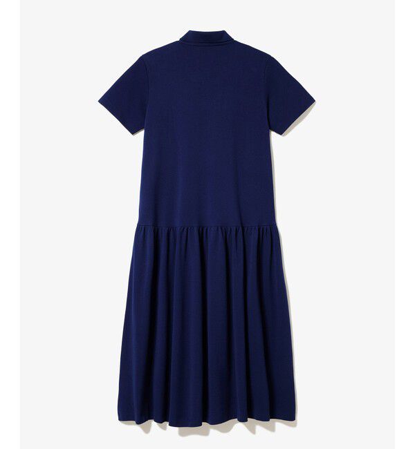 LACOSTE「ローウエストポロドレス マキシ丈ワンピース」|ワンピース|