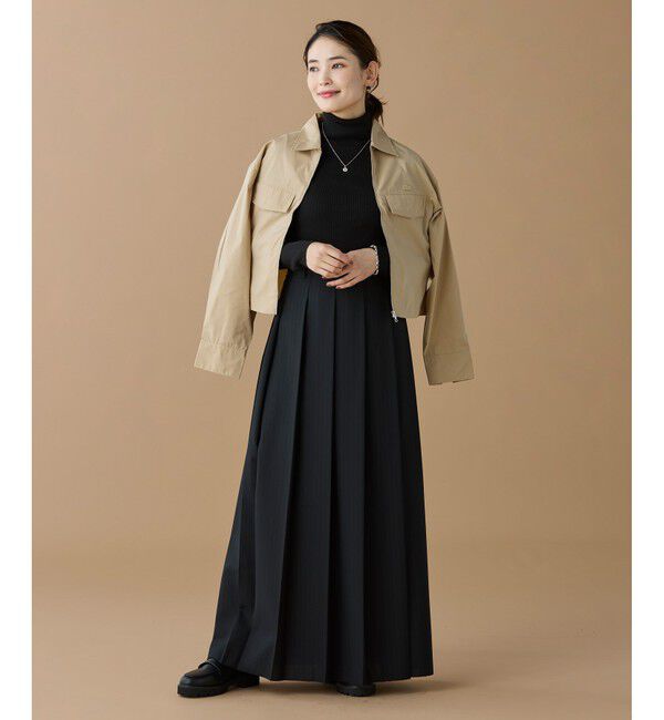 LACOSTE「ジップアップブルゾンシャツ」|シャツ・ブラウス|