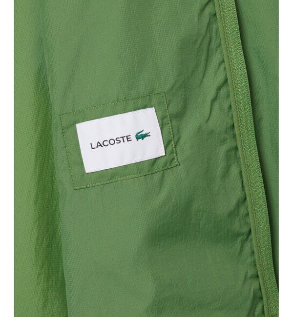 LACOSTE「軽量 撥水 ワッシャー加工 ライトウェイトパッカブルジャケット」|その他|