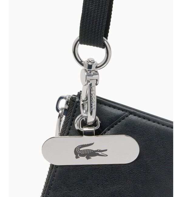 LACOSTE「スマホストラップ＆ポーチセット」|コインケース|