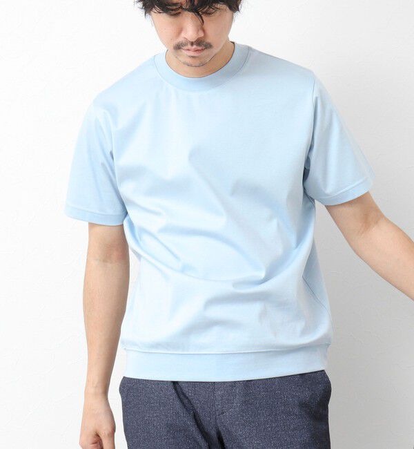 NOLLEY'S goodman「《ビジカジ対応》シルケットスムースドレスTシャツ 25SS」|Tシャツ・カットソー|