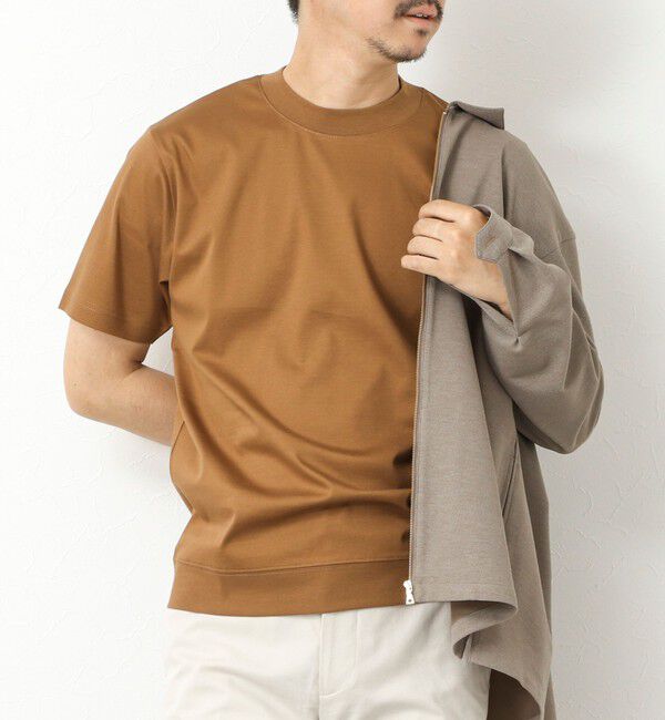 NOLLEY'S goodman「《ビジカジ対応》シルケットスムースドレスTシャツ 25SS」|Tシャツ・カットソー|