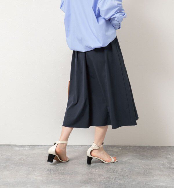 NOLLEY'S「ウォッシャブルライトウェザータック&ギャザースカート」|スカート|