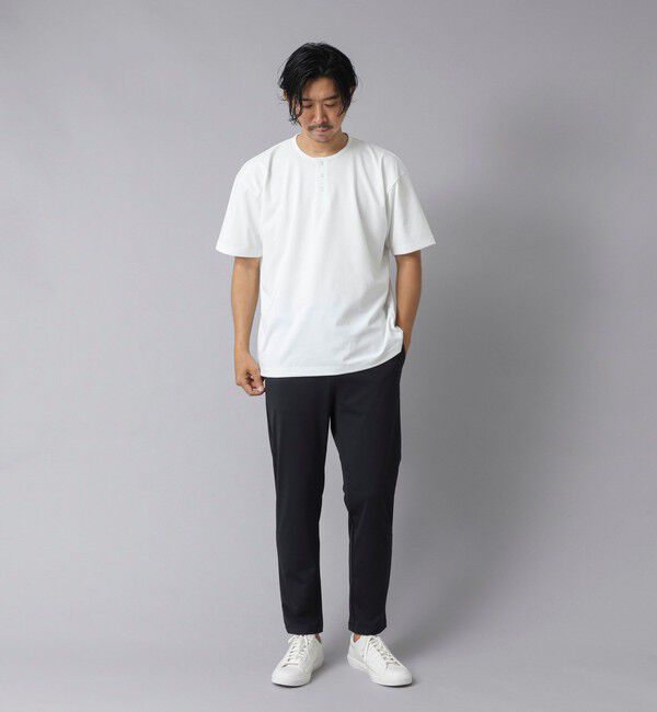 NOLLEY'S goodman「【ACTIVE SECT】《限定展開》UVカット ヘンリーネックTシャツ 25SS」|Tシャツ・カットソー|