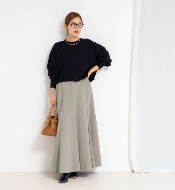 NOLLEY'S「ショート丈裏毛スウェット」|スウェット・ジャージ|