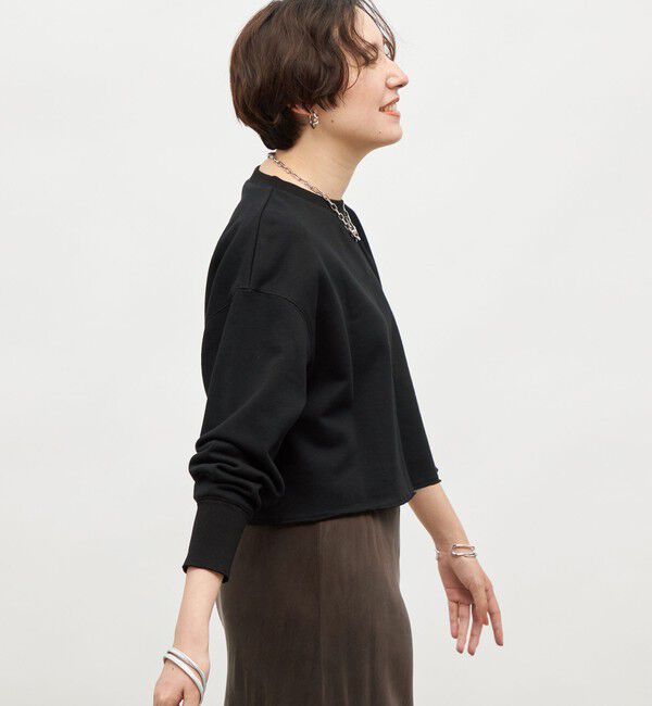 NOLLEY'S「ショート丈裏毛スウェット」|スウェット・ジャージ|