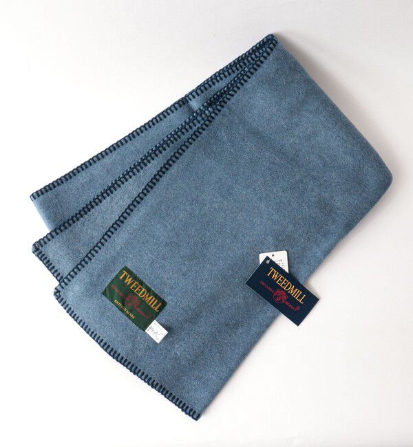 NOLLEY'S goodman「【TWEEDMILL/ツイードミル】別注R/Sフリースマフラー50」|マフラー|ライトブルー