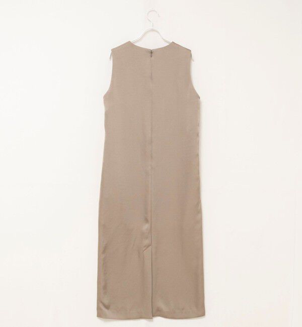 MAQWEL「【MAQWEL/マクウェル】ウォッシャブルサテンワンピース」|ワンピース|