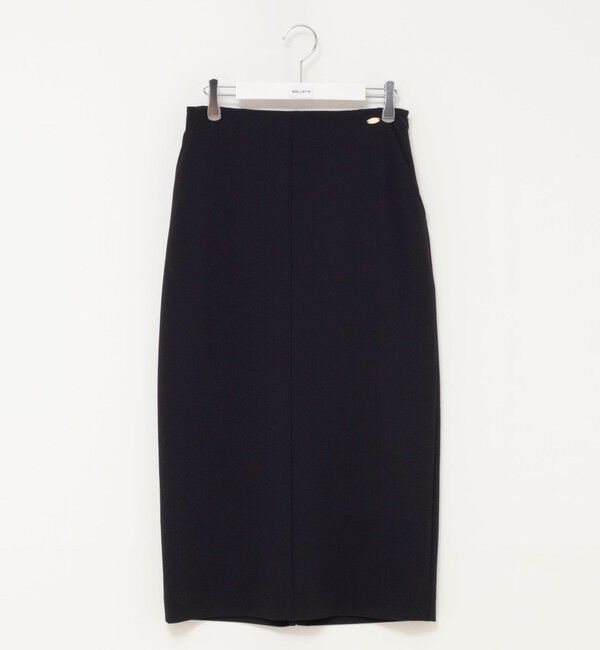 NOLLEY'S「ウォッシャブルニットジョーゼットタイトスカート」|タイト|