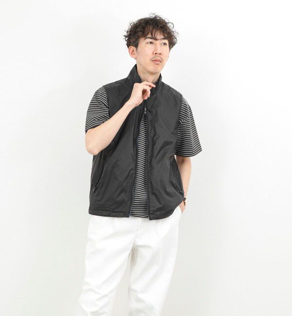 NOLLEY'S goodman「【TAION/タイオン】NON DOWN MILITARY R/S HI NECK VEST 26SS」|ベスト・ジレ|
