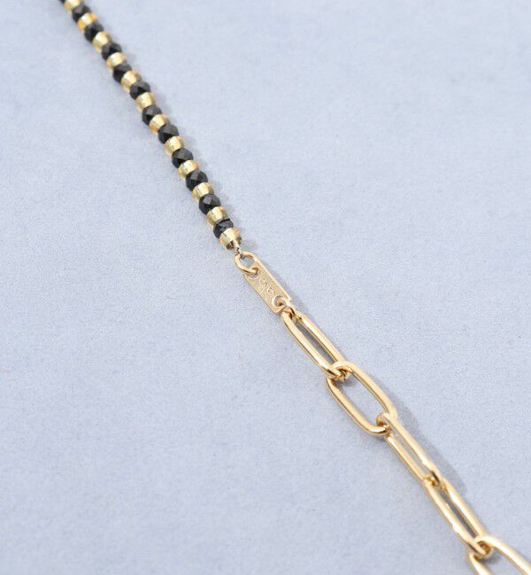 grace grace「【grace grace/グラスグラス】チェーン&times;天然石アレンジネックレス」|ネックレス|