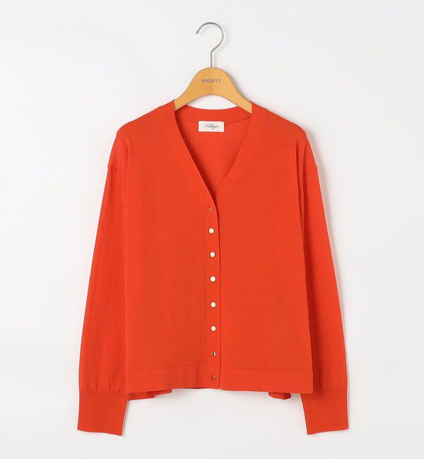 NOLLEY'S「【一部WEB限定カラー】《手洗い可能》エアリータッチゆったりVネックカーディガン」|カーディガン|