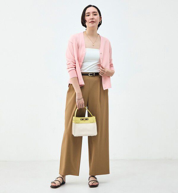 NOLLEY'S「【一部WEB限定カラー】《手洗い可能》エアリータッチゆったりVネックカーディガン」|カーディガン|