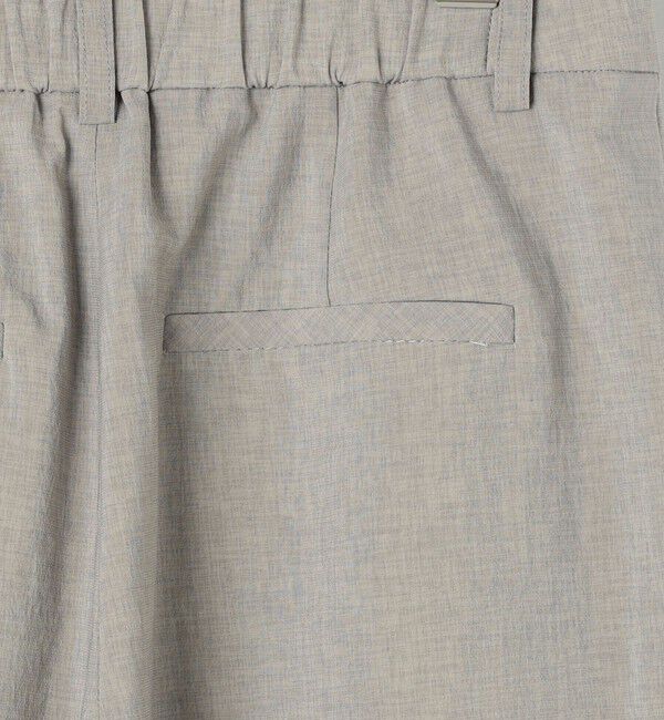 NOLLEY'S sophi「《セットアップ対応》ウォッシャブルブリーザブルシャンブレーセミワイドパンツ」|その他|