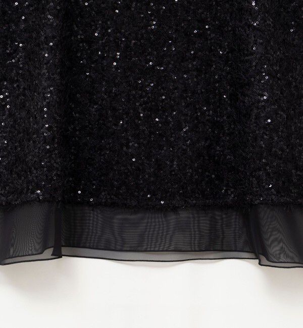 NOLLEY'S sophi「ウォッシャブルフェザースパンコールチュールキャミブラウス」|シャツ・ブラウス|