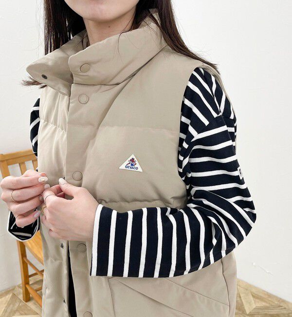 fredy emue「【GEVACO/ゲバコ】タッサーダウンベスト」|ダウンベスト・ベスト|