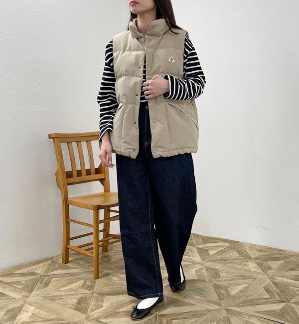 fredy emue「【GEVACO/ゲバコ】タッサーダウンベスト」|ダウンベスト・ベスト|