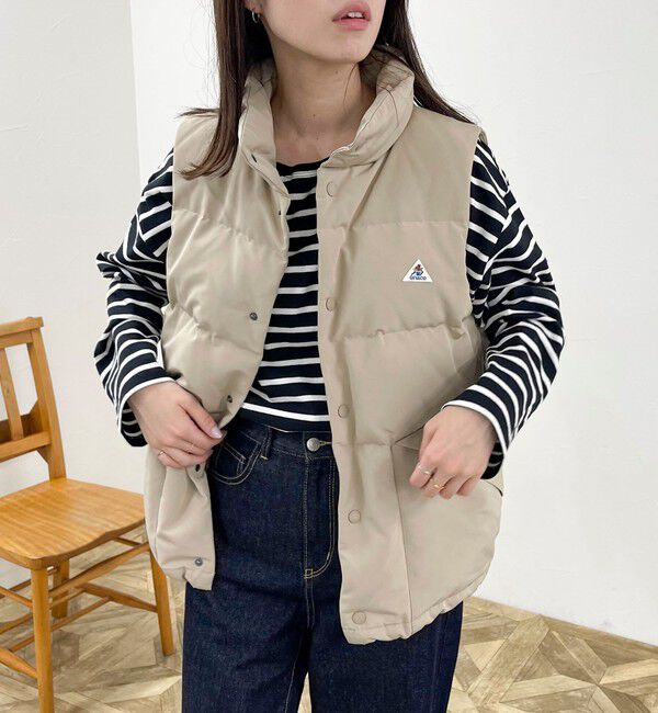 fredy emue「【GEVACO/ゲバコ】タッサーダウンベスト」|ダウンベスト・ベスト|