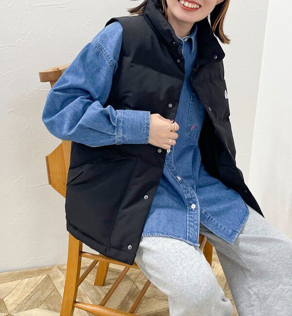 fredy emue「【GEVACO/ゲバコ】タッサーダウンベスト」|ダウンベスト・ベスト|