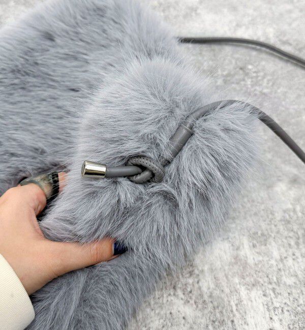 fredy emue「エコファースクエアワンショルバック」|ハンドバッグ|