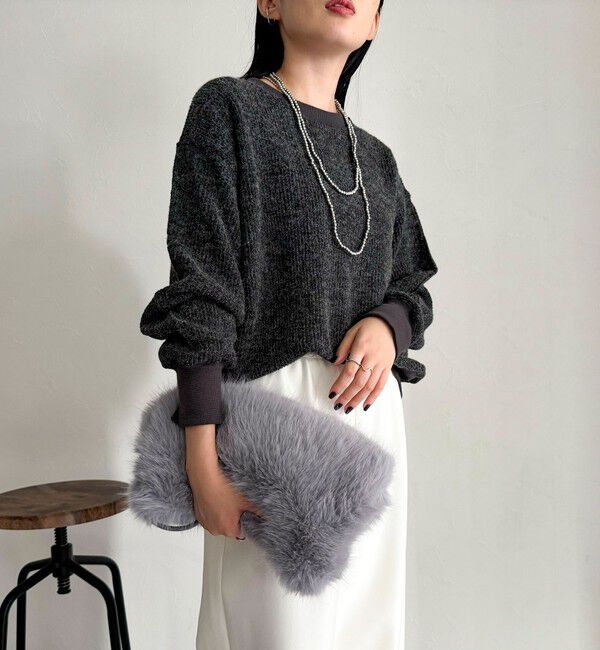 fredy emue「エコファースクエアワンショルバック」|ハンドバッグ|