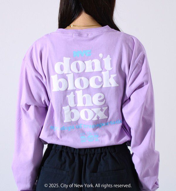 GLOSTER「【GOOD ROCK SPEED】NYC 発砲プリント ロングスリーブTシャツ ロンT」|Tシャツ・カットソー|