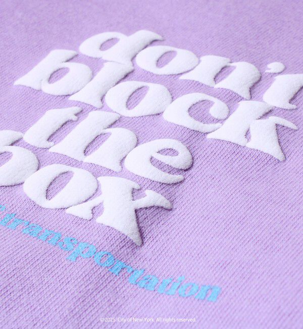 GLOSTER「【GOOD ROCK SPEED】NYC 発砲プリント ロングスリーブTシャツ ロンT」|Tシャツ・カットソー|