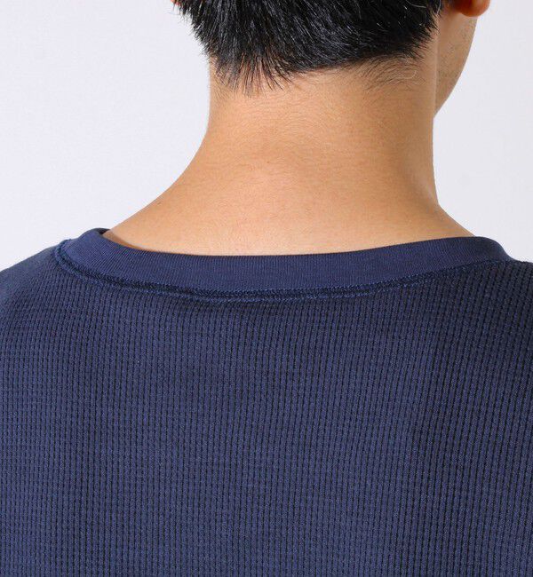 GLOSTER「【レイヤードに最適】【GEVACO】ワッフル素材ロングスリーブTシャツ」|Tシャツ・カットソー|