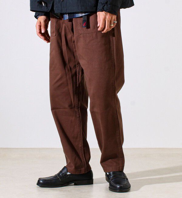 GLOSTER「【GRAMICCI】LOOSE TAPERED RIDGE PANT ルーズテーパードリッジパンツ」|チノ|