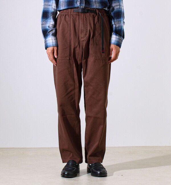 GLOSTER「【GRAMICCI】LOOSE TAPERED RIDGE PANT ルーズテーパードリッジパンツ」|チノ|