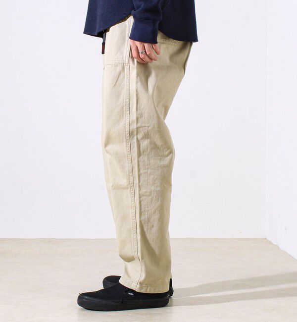 GLOSTER「【GRAMICCI】LOOSE TAPERED RIDGE PANT ルーズテーパードリッジパンツ」|チノ|