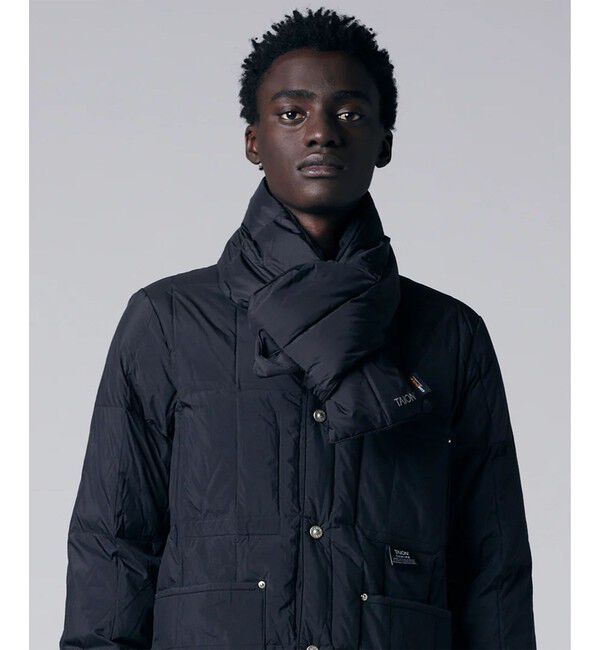 GLOSTER「【TAION/タイオン】ワーク ダウンマフラー」|マフラー|