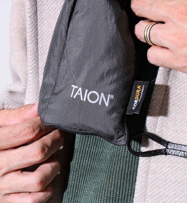 GLOSTER「【TAION/タイオン】ワーク ダウンマフラー」|マフラー|