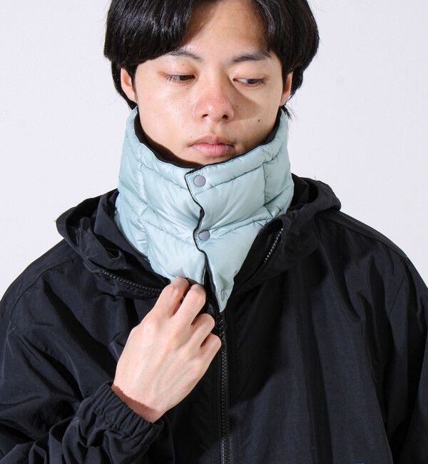 GLOSTER「【TAION/タイオン】ベーシック ダウンネックウォーマー」|その他|ライトブルー