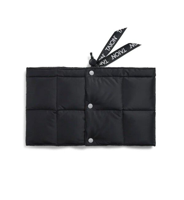 GLOSTER「【TAION/タイオン】ベーシック ダウンネックウォーマー」|その他|ブラック