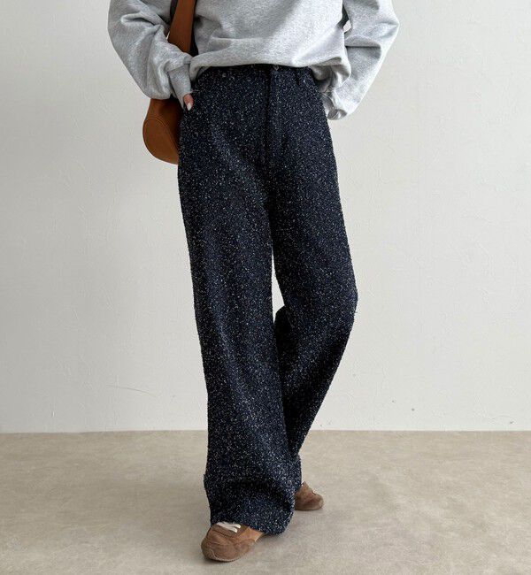 fredy emue「ループジャガードデニムパンツ」|デニム|