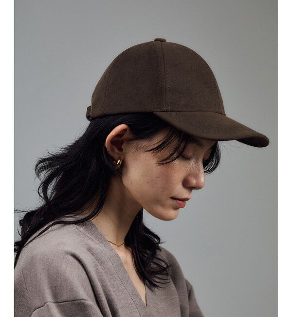SALON adam et rope'「Ultrasuede(R) cap / キャップ」|キャップ・キャスケット|