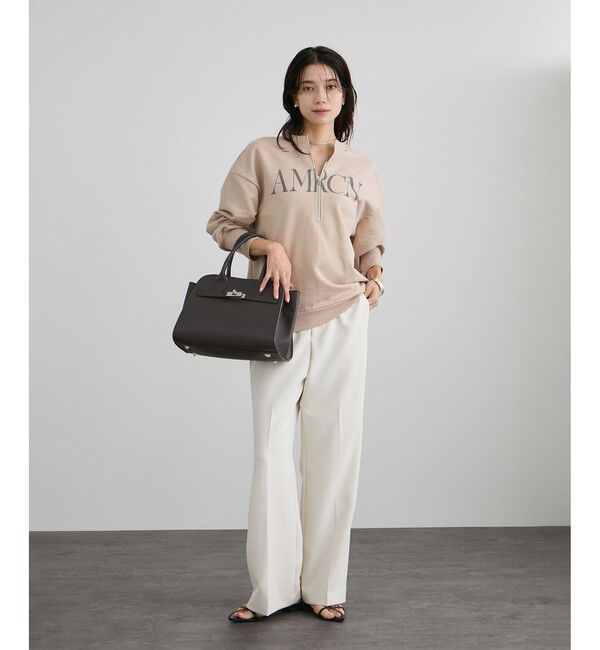 SALON adam et rope'「【Americana（アメリカーナ） for SALON】ロゴジップスウェット」|スウェット・ジャージ|