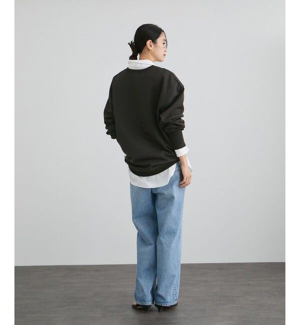 SALON adam et rope'「【Americana（アメリカーナ） for SALON】ロゴジップスウェット」|スウェット・ジャージ|