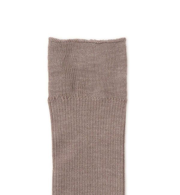 SALON adam et rope'「【CONLEAD（コンリード）】Silk Rib Long Open Toe」|ソックス|